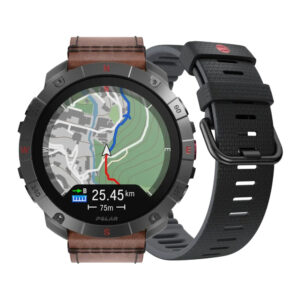 Polar Grit X2 Pro Titan 3,53 cm (1.39") AMOLED Digitaal 454 x 454 Pixels Touchscreen Titanium GPS
