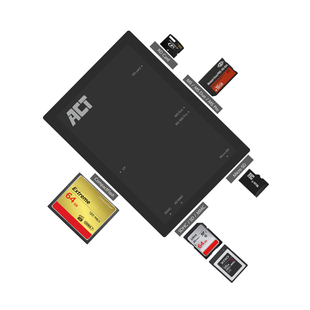 ACT USB 3.0 kaartlezer - Afbeelding 3