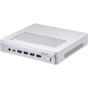 MSI Pro DP10 A14MG-007EU PC's/werkstation Intel® Pentium® Gold G7400 8 GB DDR5-SDRAM 128 GB SSD Windows 11 Pro Mini PC Wit