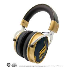 Lexip Hogwarts Legacy "Ancient Magic" Headset Bedraad en draadloos Hoofdband Gamen Bluetooth Blauw, Goud