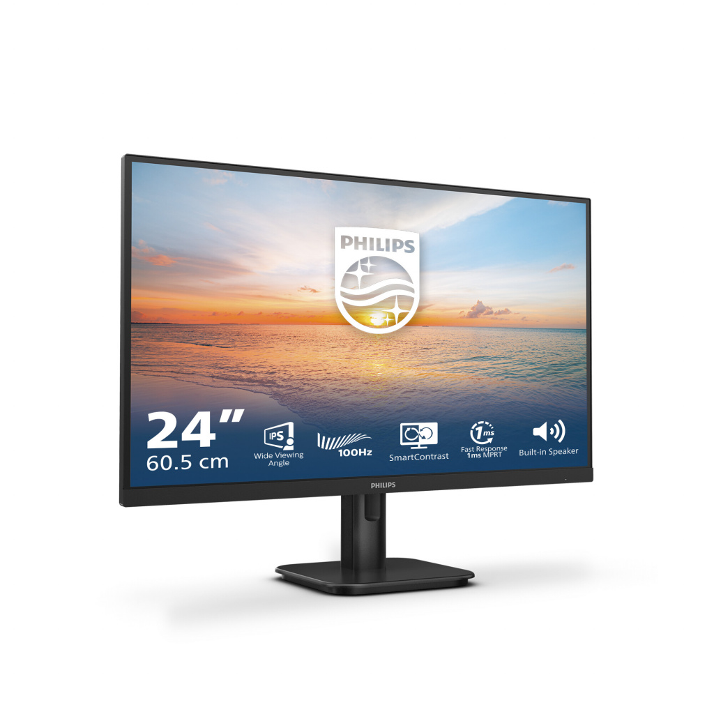 Philips 1000 series 24E1N1200A/00 computer monitor 60,5 cm (23.8") 1920 x 1080 Pixels Full HD LCD Zwart - Afbeelding 6