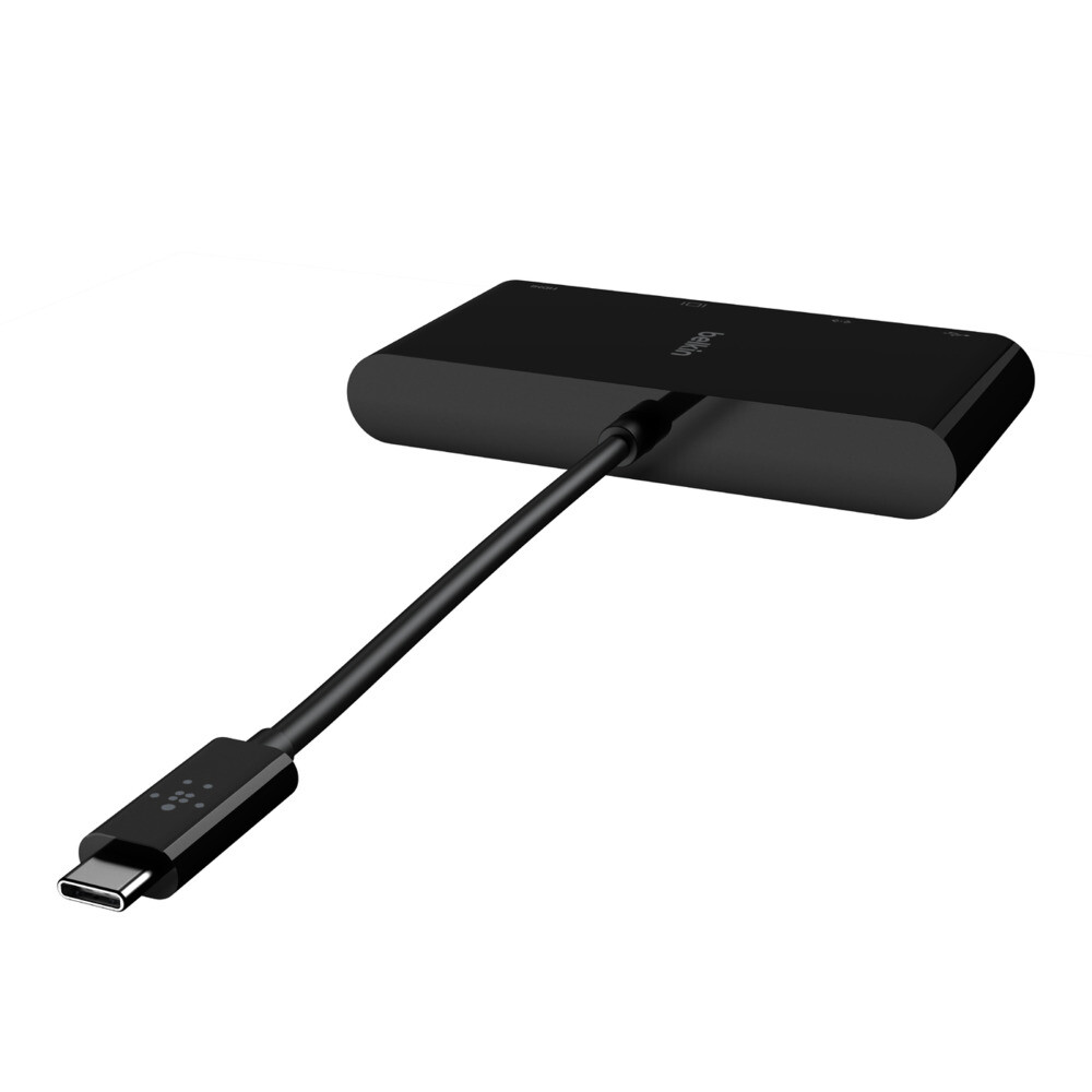 Belkin AVC005BTBK laptop dock & poortreplicator Bedraad USB 3.2 Gen 1 (3.1 Gen 1) Type-C Zwart - Afbeelding 6