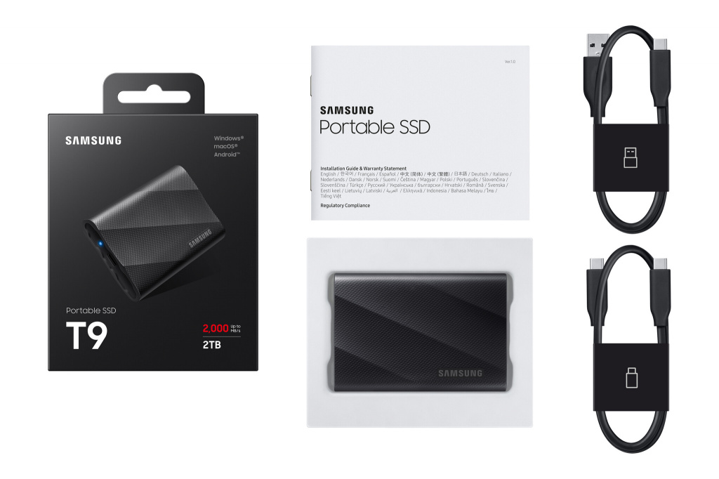 Samsung MU-PG2T0B 2 TB USB Type-C 3.2 Gen 2 (3.1 Gen 2) Zwart - Afbeelding 4