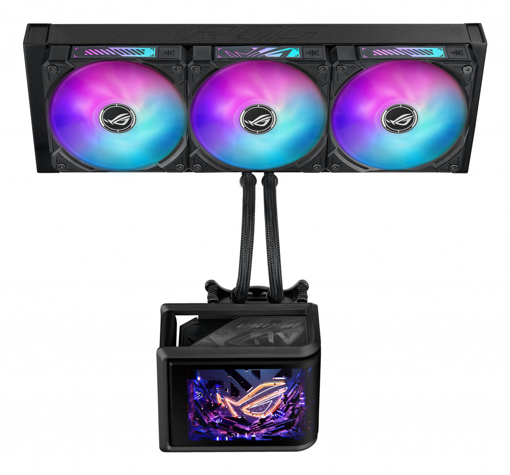 ASUS ROG Ryuo IV SLC 360 ARGB Processor Alles-in-één vloeistofkoeler 12 cm Zwart - Afbeelding 6
