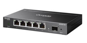 TP-Link Omada ES206X-M2 netwerk-switch Managed L2 2.5G Ethernet (100/1000/2500) Bureaublad-/wandmontage Zwart