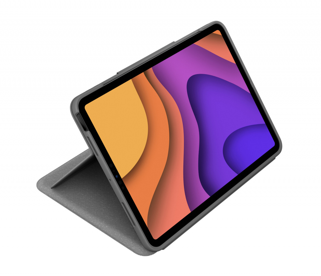 Logitech Folio Touch QWERTY Scandinavisch Smart Connector Grijs - Afbeelding 3