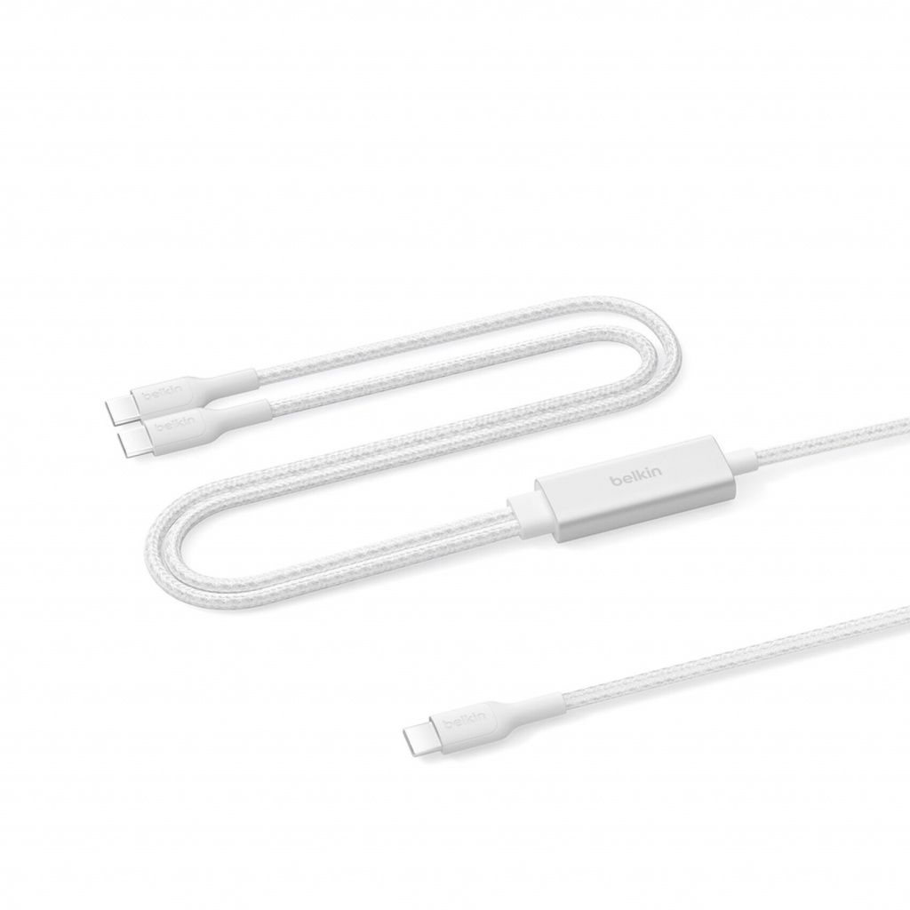 Belkin CAC004hq1.5MWH USB-kabel USB 2.0 1,5 m USB C 2 x USB C Wit