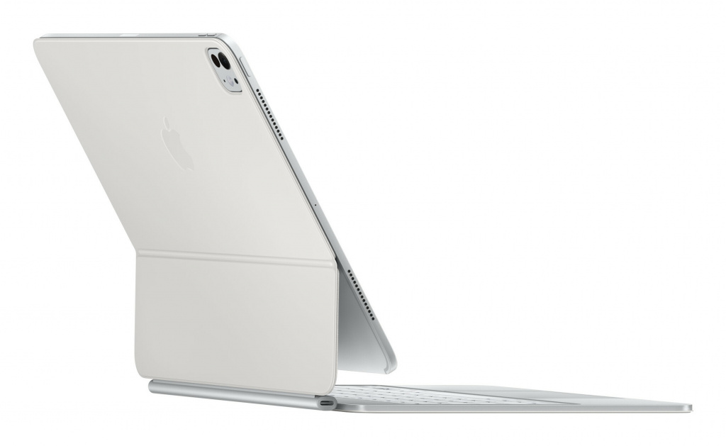 Apple Magic Keyboard voor 13‑inch iPad Pro (M4) - Zwitsers - Wit - Afbeelding 2