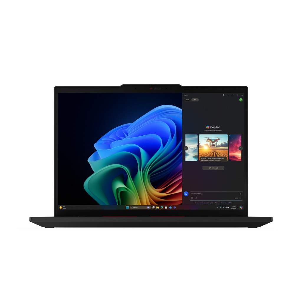 Lenovo ThinkPad T14 Gen 6 (AMD) Copilot+ PC AMD Ryzen AI 7 PRO 350 Laptop 35,6 cm (14") WUXGA 32 GB DDR5-SDRAM 1 TB SSD Wi-Fi 7 - Afbeelding 2