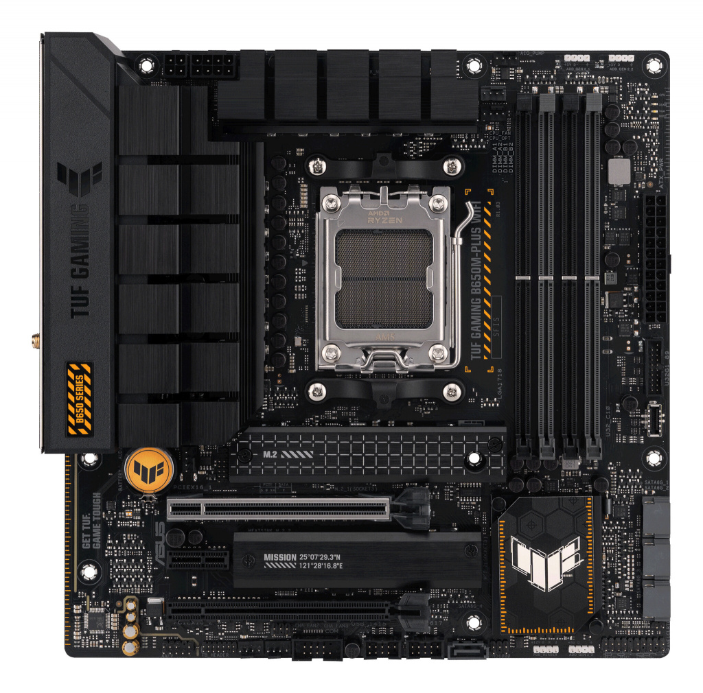 ASUS TUF GAMING B650M-PLUS WIFI AMD B650 Socket AM5 micro ATX - Afbeelding 2