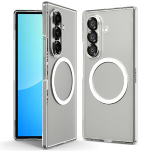 Spigen Air Skin (MagFit) mobiele telefoon behuizingen 20,3 cm (8") Hoes Transparant, Wit