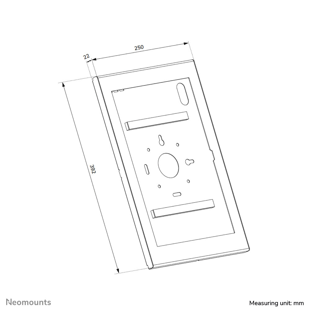 Neomounts WL15-603BL1 Tablet casing - 14.6" | 37,1 cm - vergrendelbaar - Afbeelding 14