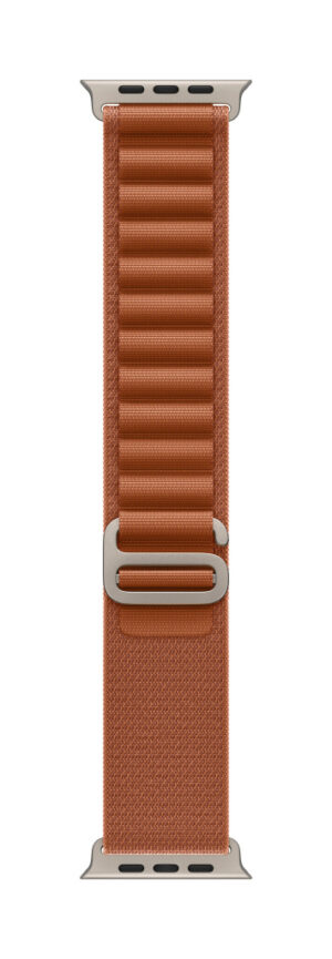 Apple MFTD4ZM/A slimme draagbare accessoire Band Bruin Titanium, Polyester, Spandex