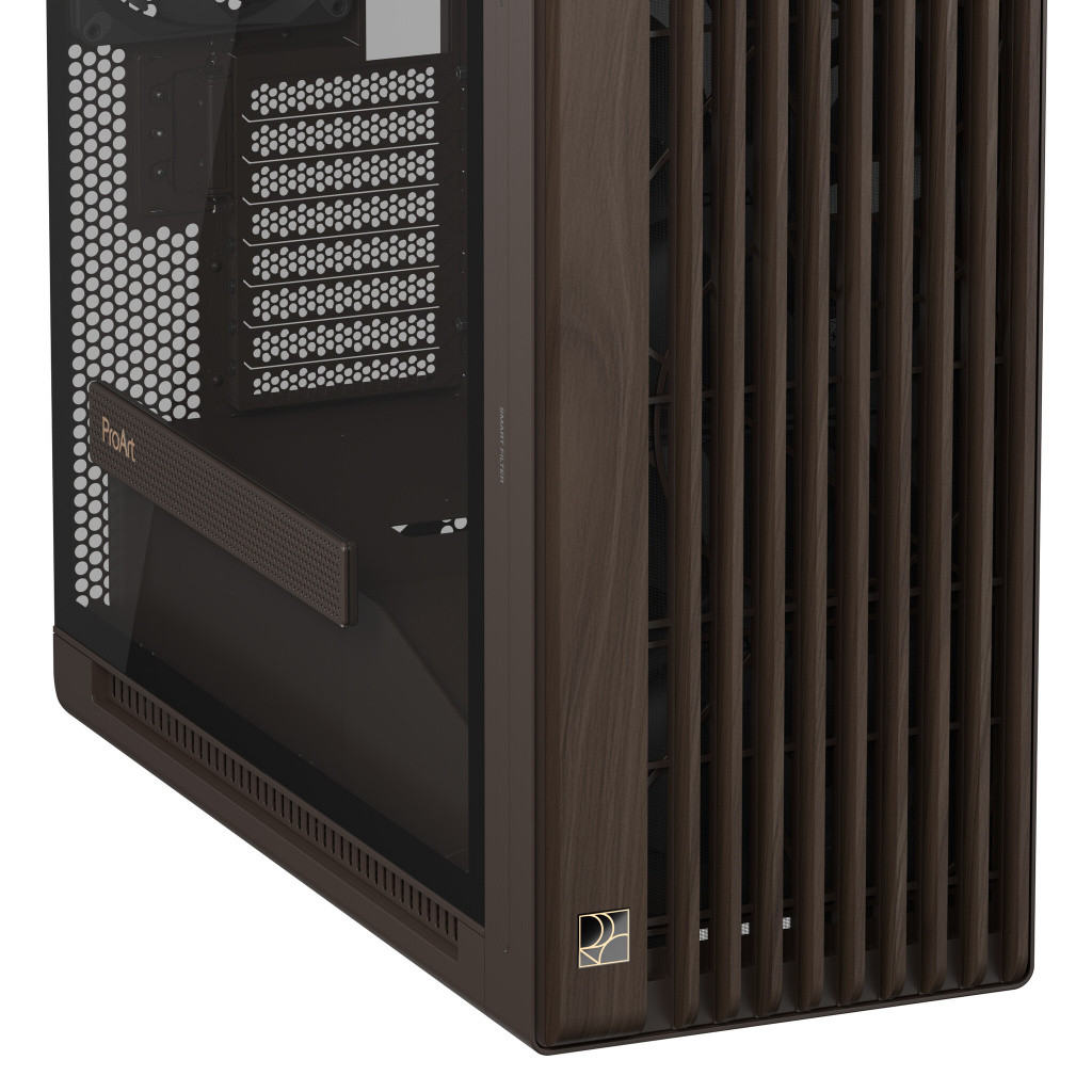 ASUS ProArt PA602 Wood Edition Retro Brown - Tempered Glass Panel Midi Tower Bruin - Afbeelding 15