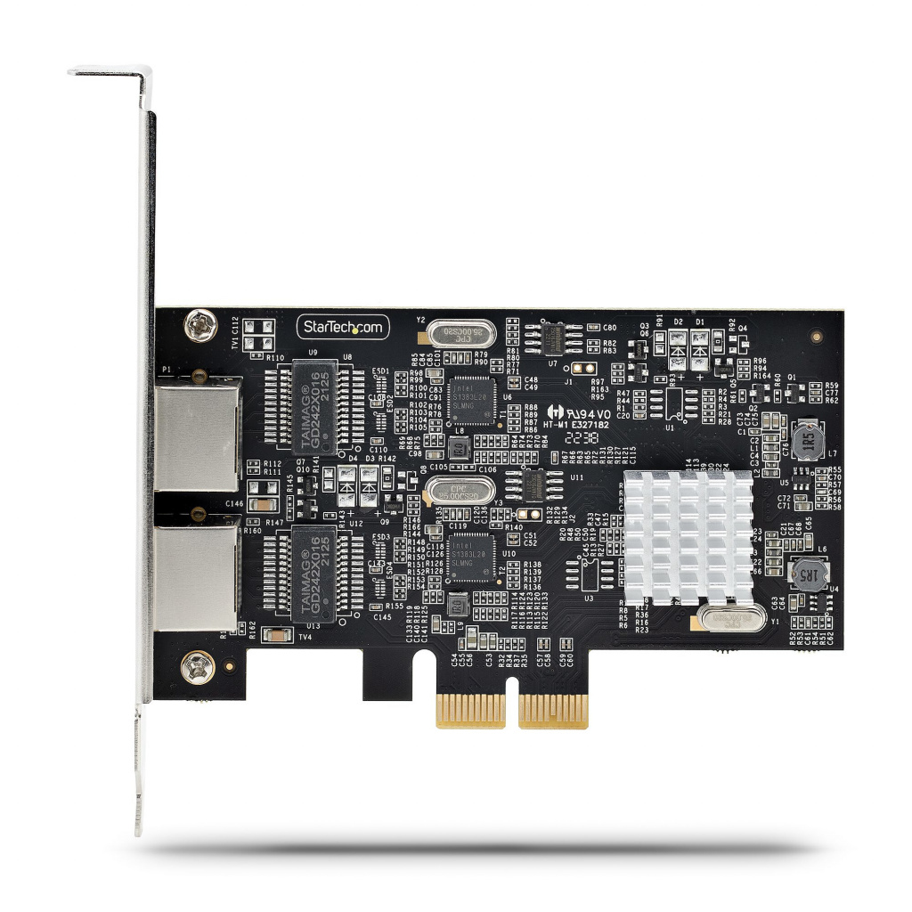 StarTech.com 2-Port 2.5Gbps NBASE-T PCIe Netwerkkaart, Intel I225-V, Dual-Port Computer Ethernet Adapter, Multi-Gigabit NIC, PCI - Afbeelding 3