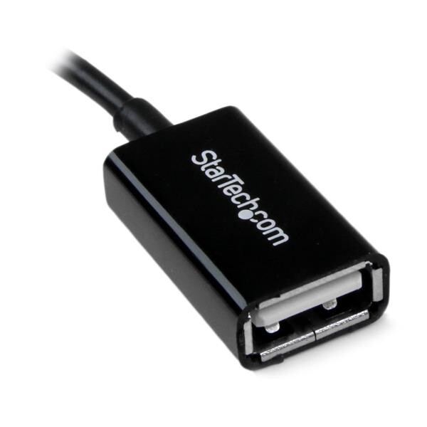 StarTech.com Micro-USB-naar-USB-OTG-hostadapter M/F 12 cm - Afbeelding 2