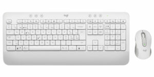 Logitech 920-011021 toetsenbord Inclusief muis Kantoor Bluetooth QWERTZ Zwitsers Wit