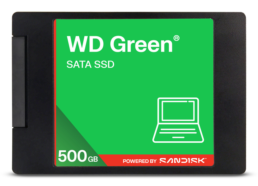 SanDisk Green WDS100T5G0A 500 GB 2.5" SATA III 3D NAND