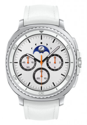 Samsung Galaxy Watch 8 Classic 3,3 cm (1.3") AMOLED 46 mm Digitaal 438 x 438 Pixels Touchscreen Zilver Wifi GPS