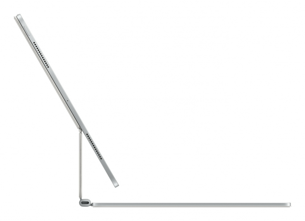 Apple Magic Keyboard voor 13‑inch iPad Pro (M4) - Zwitsers - Wit - Afbeelding 4