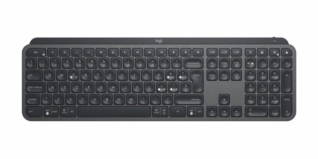Logitech 920-010247 toetsenbord Kantoor Bluetooth Italiaans Grafiet