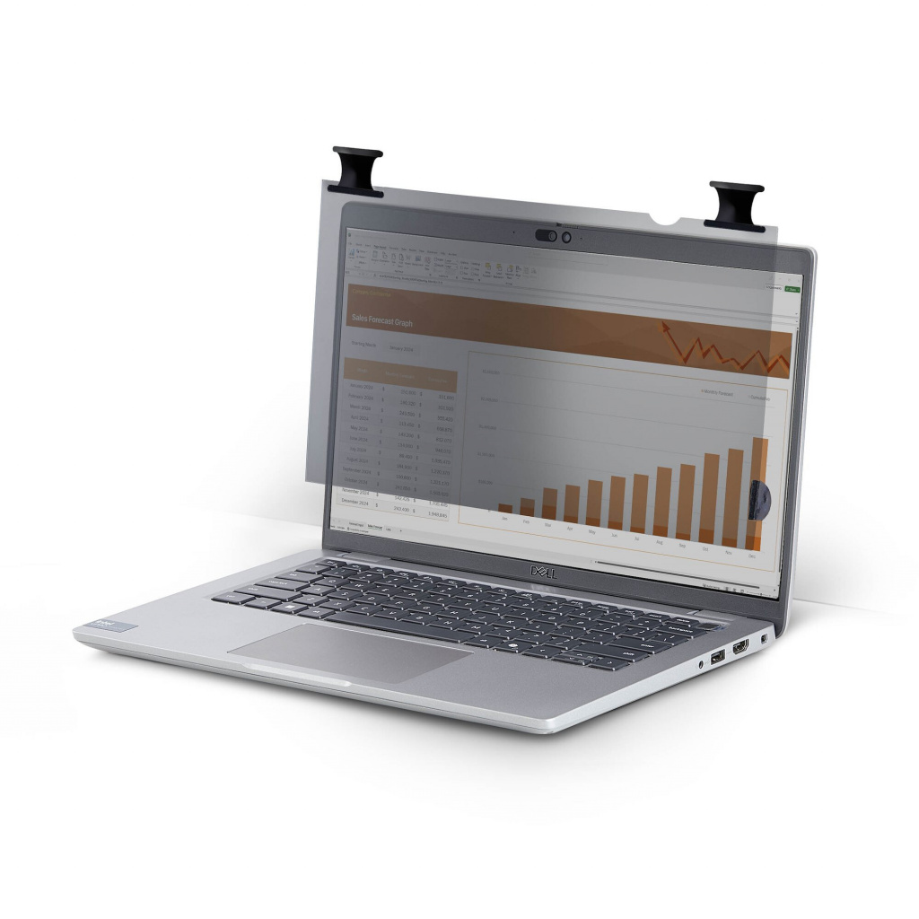 StarTech.com 14.1 inch 16:10 Heldere Privacy Filter met Touch, Omklapbaar, 75% Lichtdoorlatendheid, Anti-Glans Privacy Filter, +