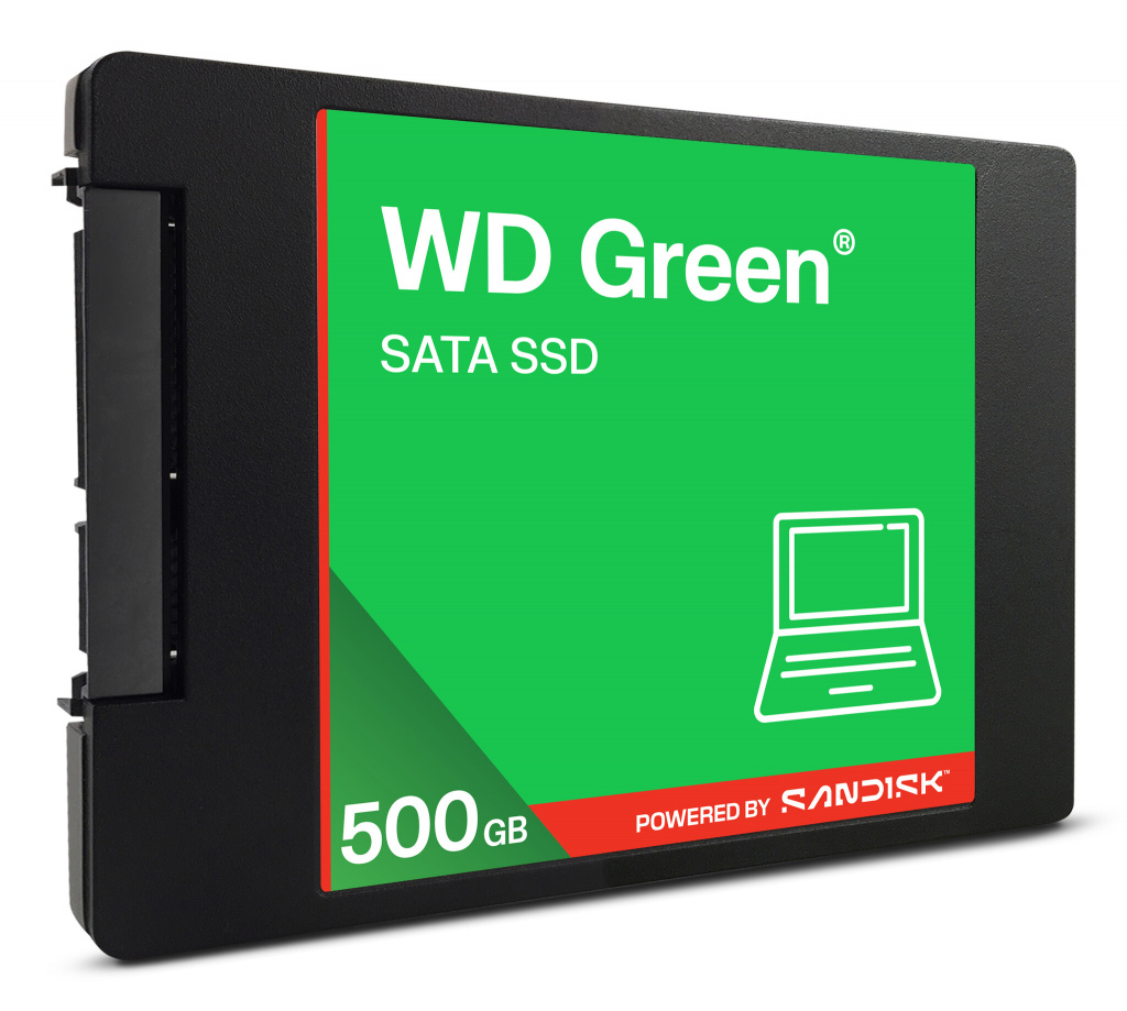 SanDisk Green WDS100T5G0A 500 GB 2.5" SATA III 3D NAND - Afbeelding 3