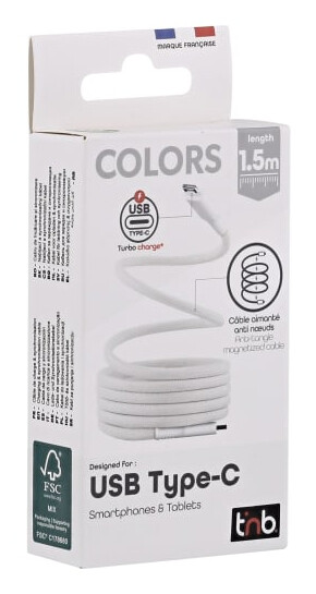 T'nB TCPDMAGWH USB-kabel 1,5 m USB C Wit - Afbeelding 3