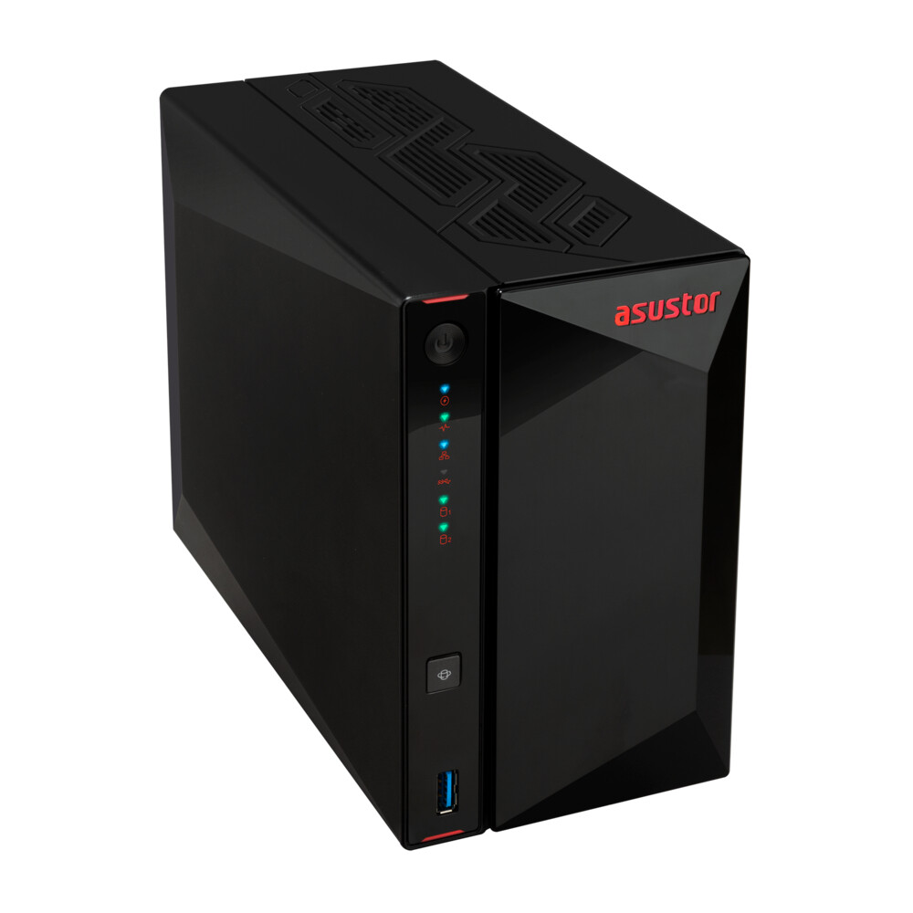 Asustor AS5402T data-opslag-server NAS Intel® Celeron® N5105 4 GB DDR4 0 TB ADM Zwart - Afbeelding 3
