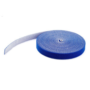 StarTech.com 15m Bulk Rol Klittenband - Op Maat te Knippen Herbruikbare Kabelbinders - Industriële Klitband Tape - Zelfklevende