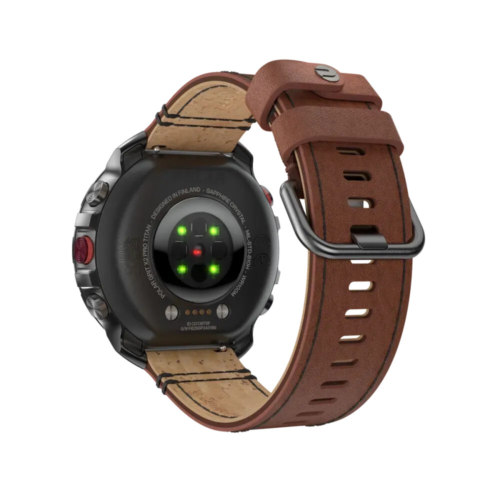 Polar Grit X2 Pro Titan 3,53 cm (1.39") AMOLED Digitaal 454 x 454 Pixels Touchscreen Titanium GPS - Afbeelding 3