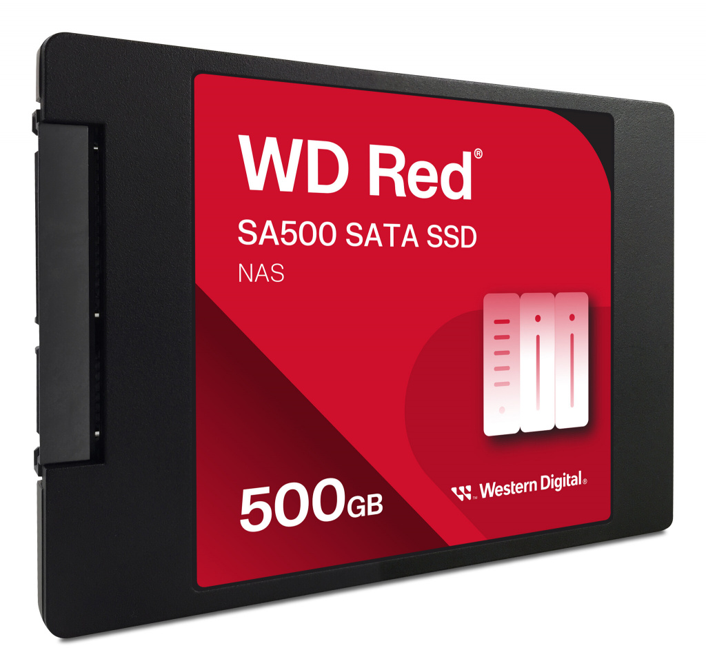 Western Digital Red WD SA500 500 GB 2.5" SATA III 3D NAND - Afbeelding 3