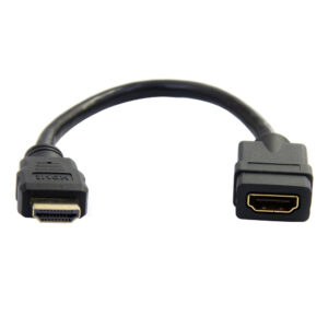 StarTech.com 15cm HDMI Extender Kabel, Short HDMI Kabel Male naar Female, 4K HDMI Uitbreidingskabel, 4K 30Hz UHD HDMI Port Saver
