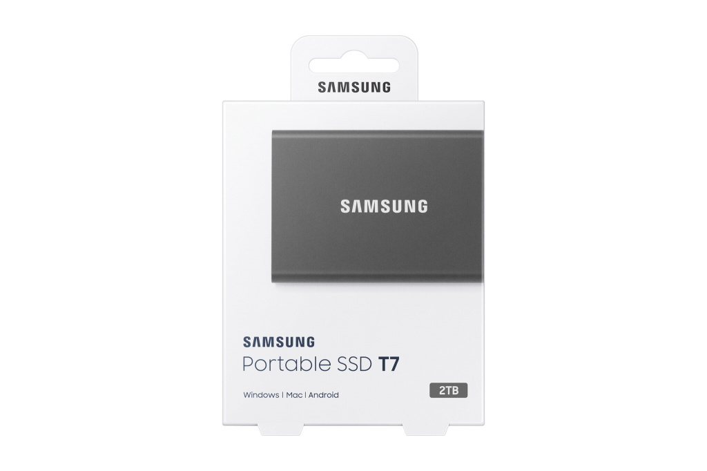 Samsung Portable SSD T7 2 TB USB Type-C 3.2 Gen 2 (3.1 Gen 2) Grijs - Afbeelding 2