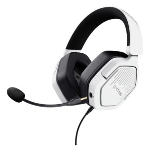 Trust GXT 492W Carus Gaming Headset - Bedrade gamingheadset – Afneembare microfoon – Over-ear ontwerp – Wit