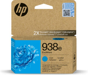 HP 938e EvoMore originele cyaan inktcartridge