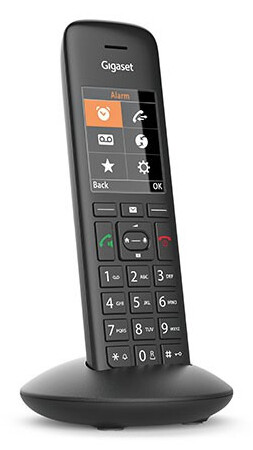 Gigaset C570HX Analoge-/DECT-telefoon Nummerherkenning Zwart