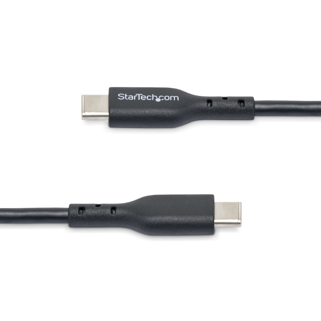 StarTech.com 1m USB-C Laadkabel, 2 Pack, USB C Kabel, USB 2.0 Type-C Laptop Oplaadkabel, 60W 3A Power Delivery, TPE Mantel, USB - Afbeelding 3