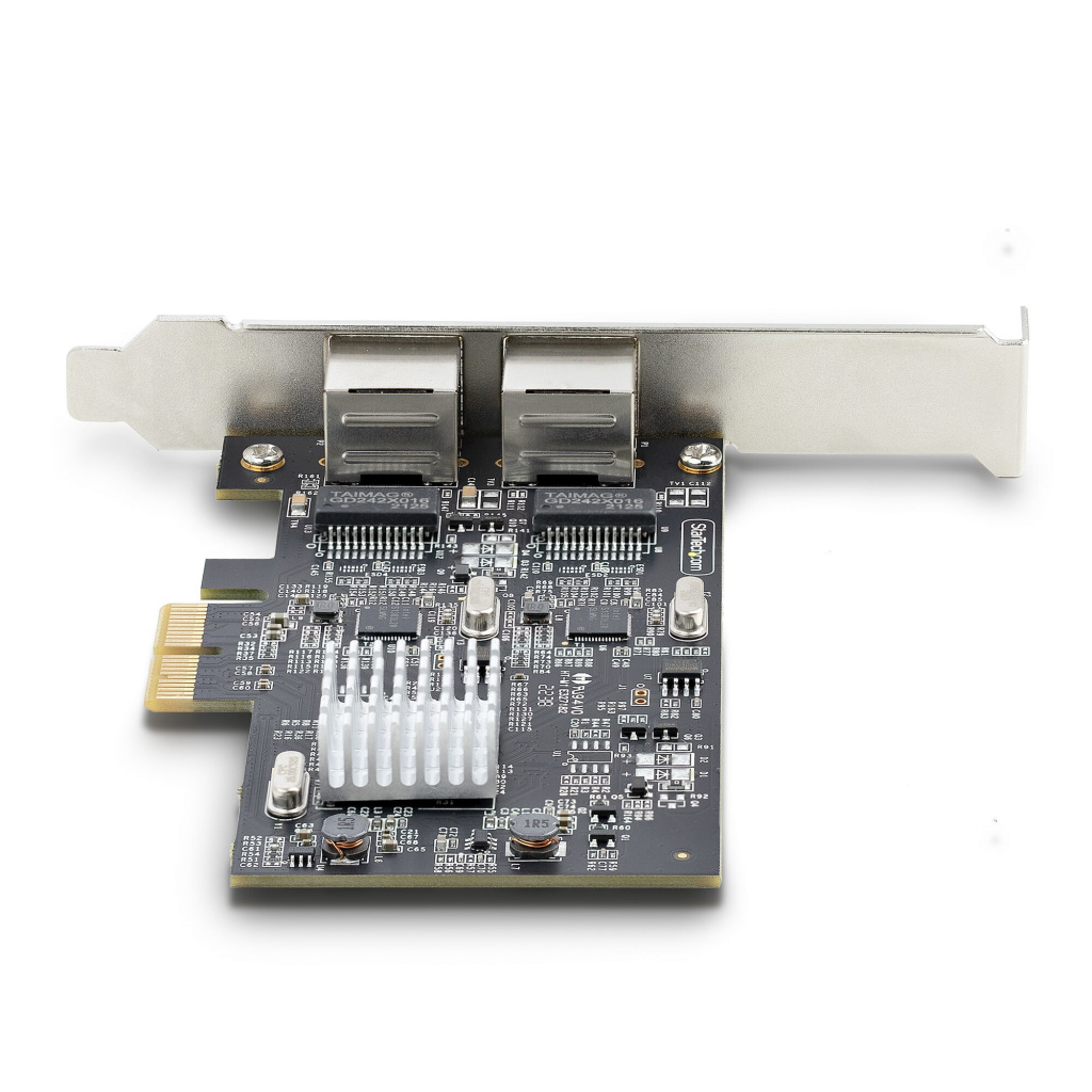 StarTech.com 2-Port 2.5Gbps NBASE-T PCIe Netwerkkaart, Intel I225-V, Dual-Port Computer Ethernet Adapter, Multi-Gigabit NIC, PCI - Afbeelding 5