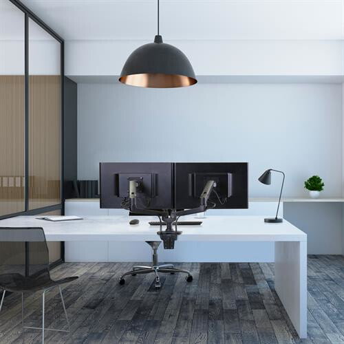 Ergotron LX Series 45-245-224 flat panel bureau steun 68,6 cm (27") Zwart - Afbeelding 3