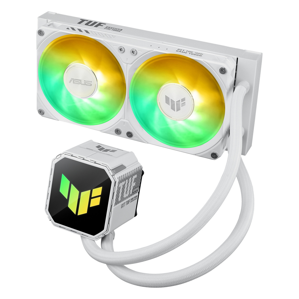 ASUS TUF Gaming LC III 240 ARGB White Edition Processor Alles-in-één vloeistofkoeler 12 cm Wit - Afbeelding 5