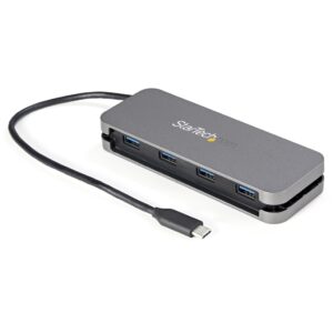 StarTech.com 4 Port USB-C Hub - 4x USB-A - 5Gbps USB 3.0 Type-C Hub (USB 3.2 Gen 1) - Bus Gevoed - Mini USB-C naar USB-A Adapter