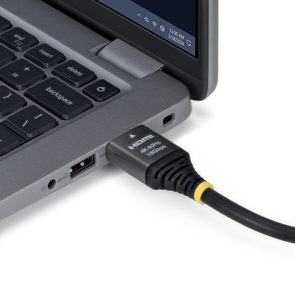 StarTech.com 1,5m Premium Gecertificeerde High Speed HDMI Kabel, 4K 60Hz/1440p 144Hz, HDMI 2.0 Kabel, HDR10/ARC, 18Gbps, 4K HDMI - Afbeelding 8