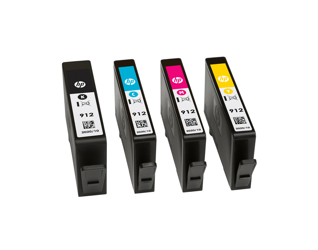 HP 912 originele gele inktcartridge - Afbeelding 2