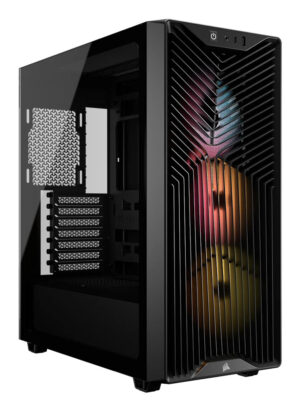 Corsair 3200D RS ARGB Mid-Tower PC Case Midi Tower Zwart