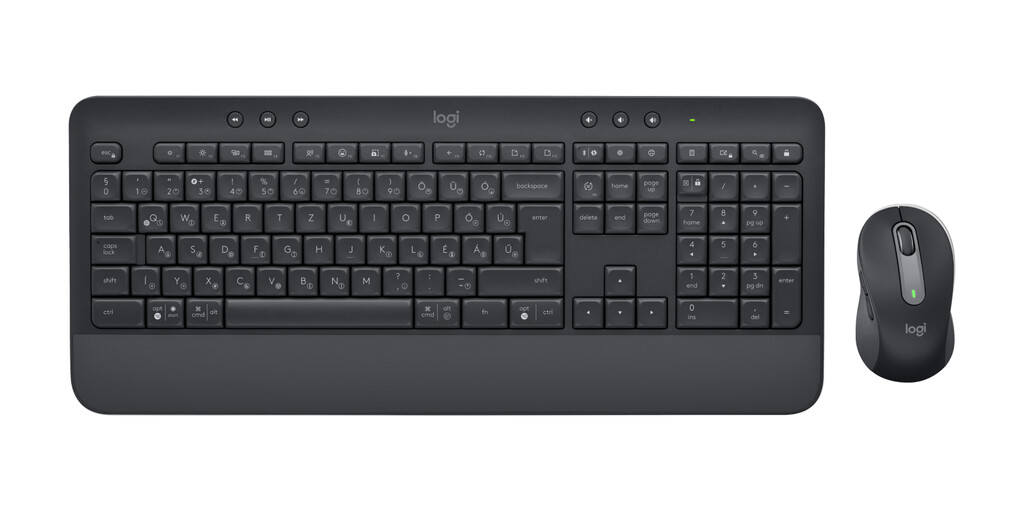 Logitech 920-011008 toetsenbord Inclusief muis Kantoor Bluetooth QWERTZ Hongaars Grafiet - Afbeelding 2