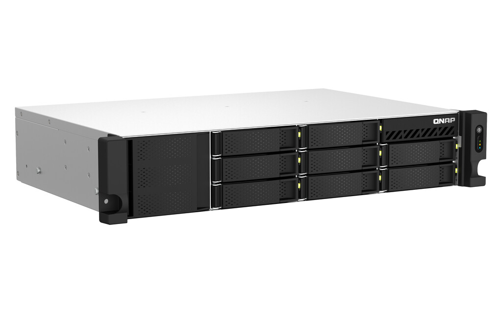 QNAP TS-864EU-RP-8G data-opslag-server NAS Rack (2U) Intel® Celeron® N5095 8 GB DDR4 0 TB QNAP Turbo System Zwart - Afbeelding 3