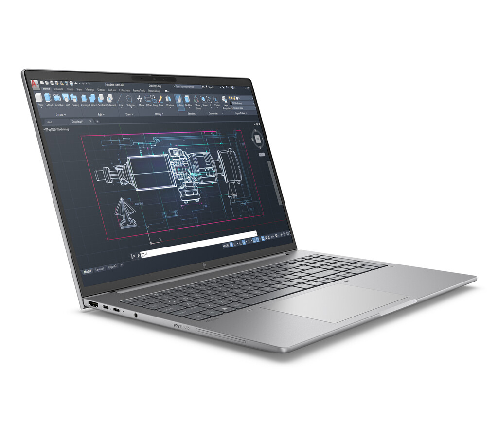 HP ZBook 8 G1i Wolf Pro Security Edition Intel Core Ultra 7 255H Mobiel werkstation 40,6 cm (16") WUXGA 32 GB DDR5-SDRAM 1 TB SS - Afbeelding 6
