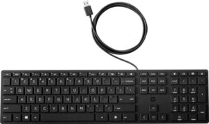 HP 320K G2 USB Wired Keyboard (Bulk Qty.12)