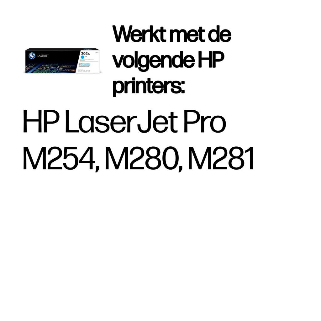 HP Originele 203A cyaan LaserJet tonercartridge - Afbeelding 2